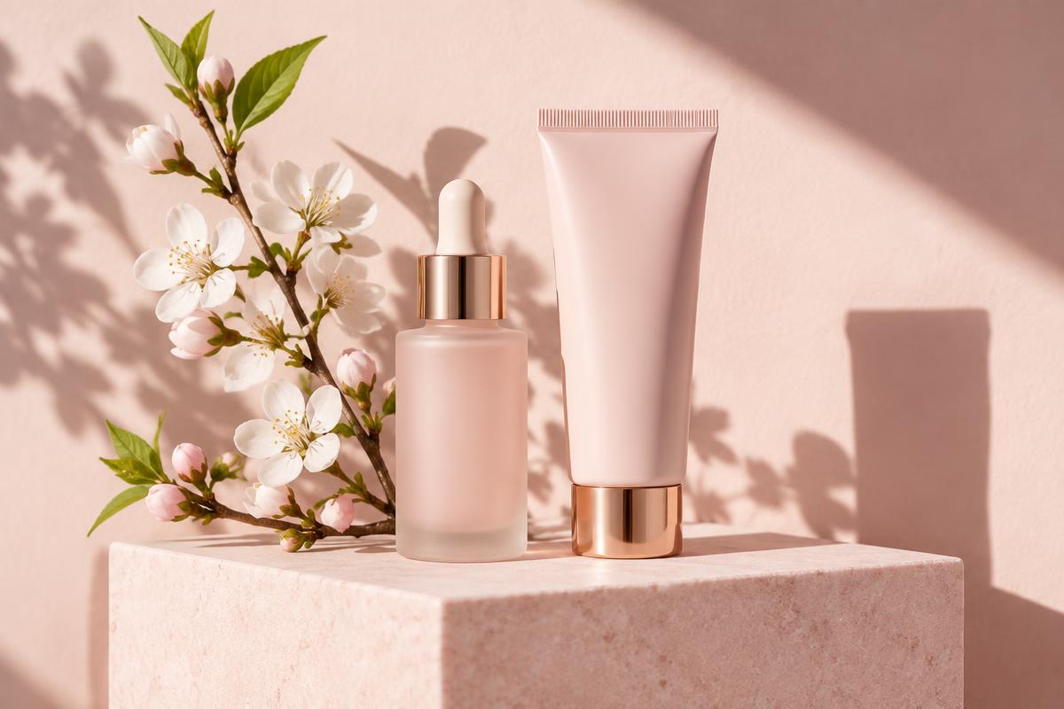Nura Skin illustrative campaign photography